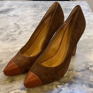Banana Republic Brown Suede Heels